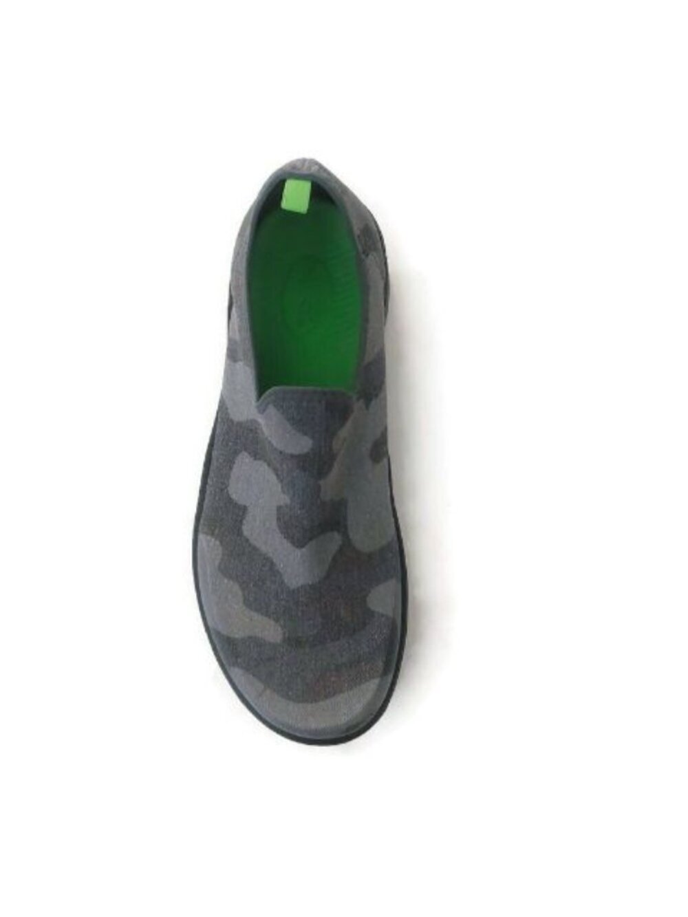 Oofos OOmg Eezee Recovery Shoes Womens Size 11 Gray Camo Slip On Walking Sneaker - Picture 2 of 9